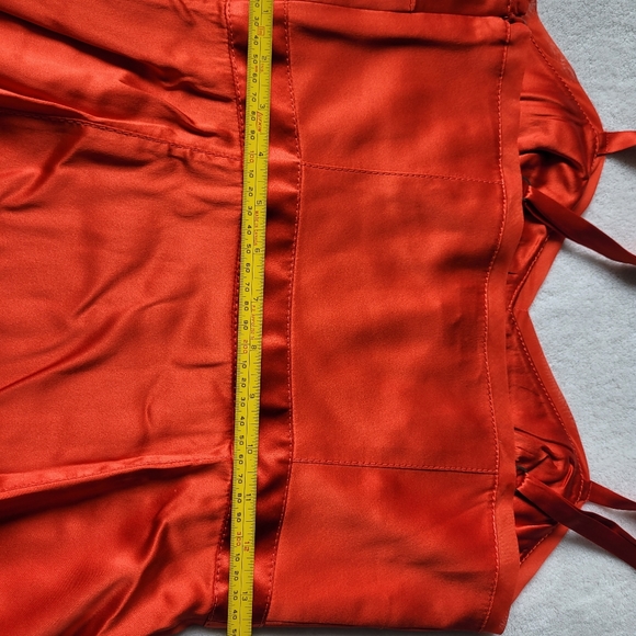 Armani Exchange silk slip dress - sz 0 - Picture 4 of 7